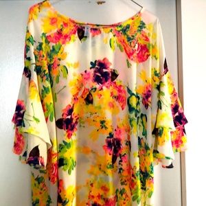 PAISLEY GRACE TOP -XL- Like new- wore once